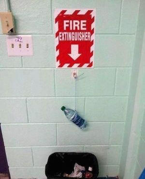 10 Pics That Are Not Prepared For Any Sort Of Fire-Related Emergency (4)