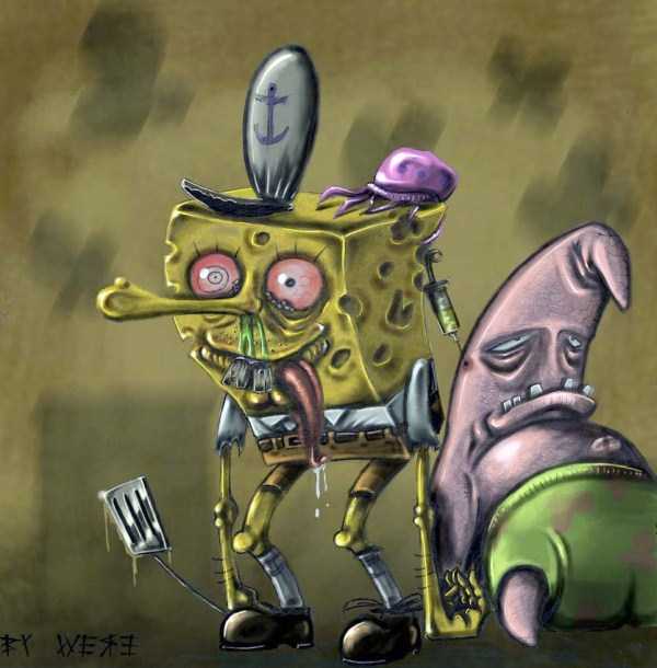 bizarre-weird-spongebob-fan-art-8